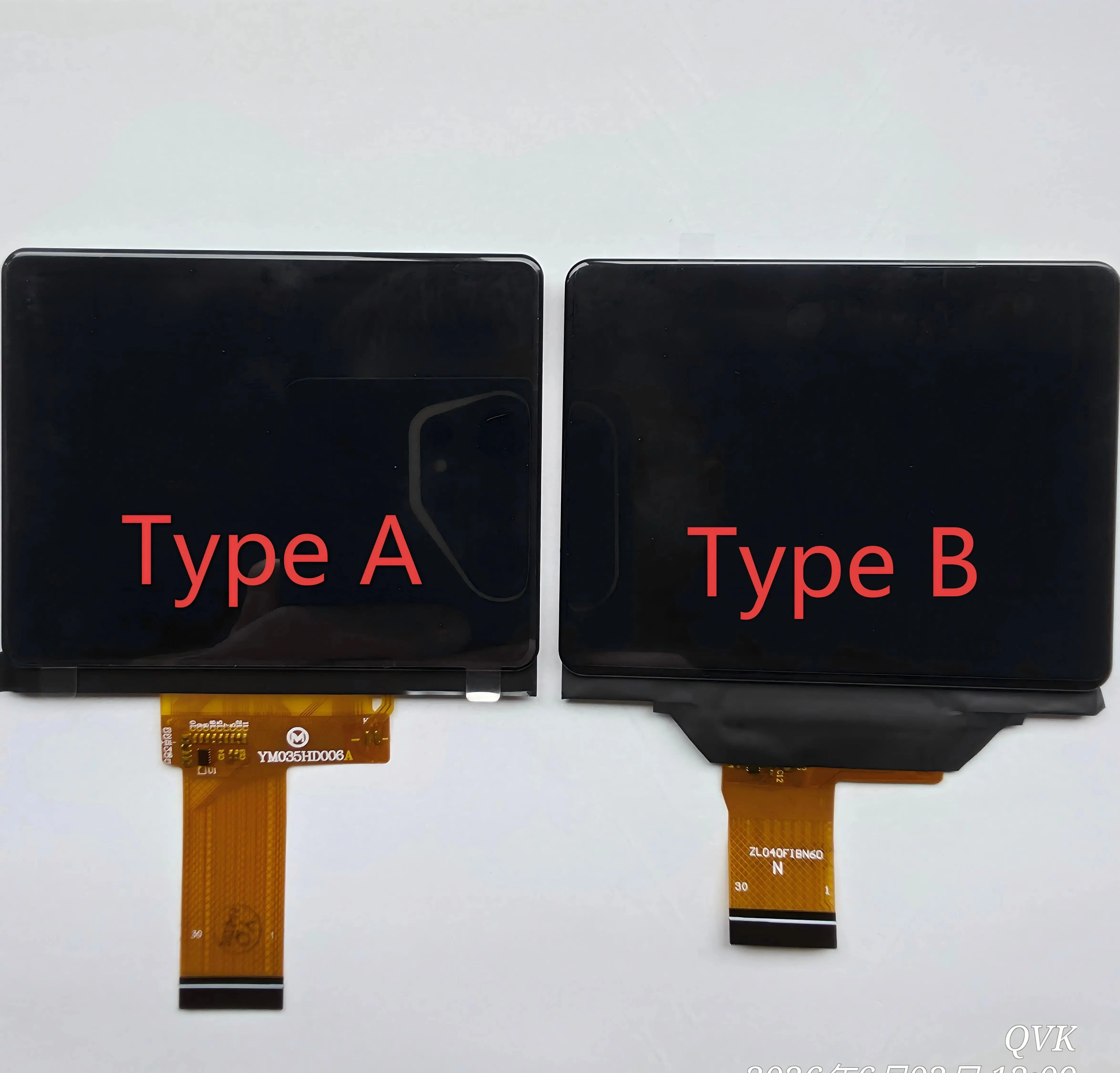 Für R35S R36S 3,5-Zoll-Spielkonsole YM035HD006A YM035HD007A Bildschirm LCD-Display Ohne Abdeckplatte Ersatzteil