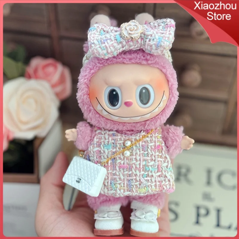 

Only Clothes Elegant Heiress Set For 17cm Labubu 3.0 1.0 Doll Outfit Cute Clothing Boots Replacement Accessries Suit Toy Gifts