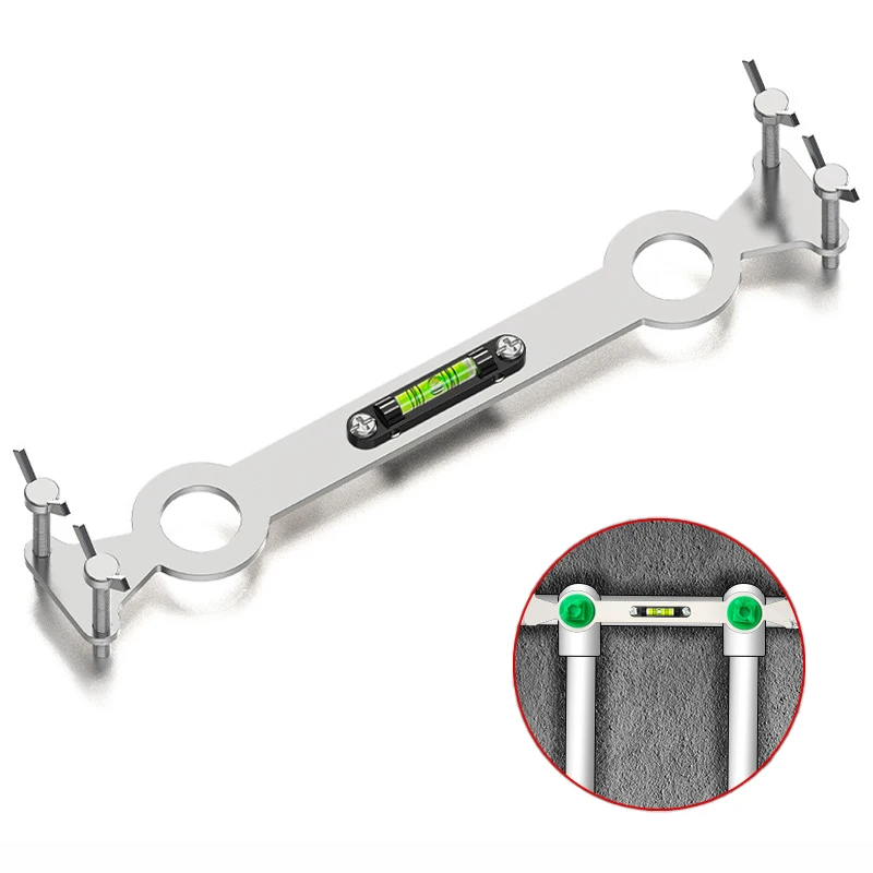 

Hot and Cold Water Pipe Leveler With Bubble Level Indicator for Plumbing Shower Faucet Waterpipe Adjustments Mounting Aid Tools