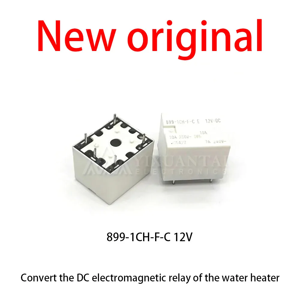 10 Pcs/Lot New original  899-1CH-F-C 12V Convert DC electromagnetic relay for microwave oven and water heater
