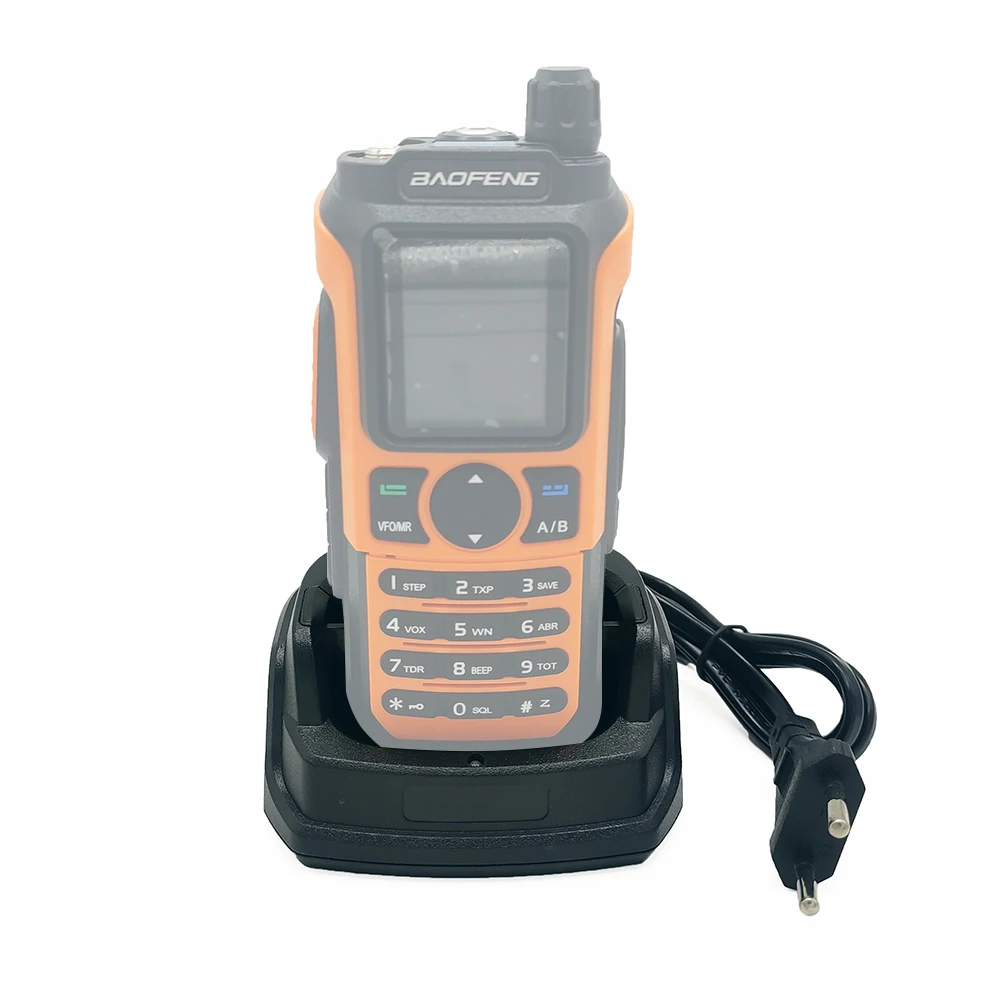 BAOFENG UV-21 프로 오리지널 충전기 옵션, EU/US 플러그 워키토키 UV-21Pro V2/V3 UV-21R 데스크탑 충전기, UV21 라디오 액세서리