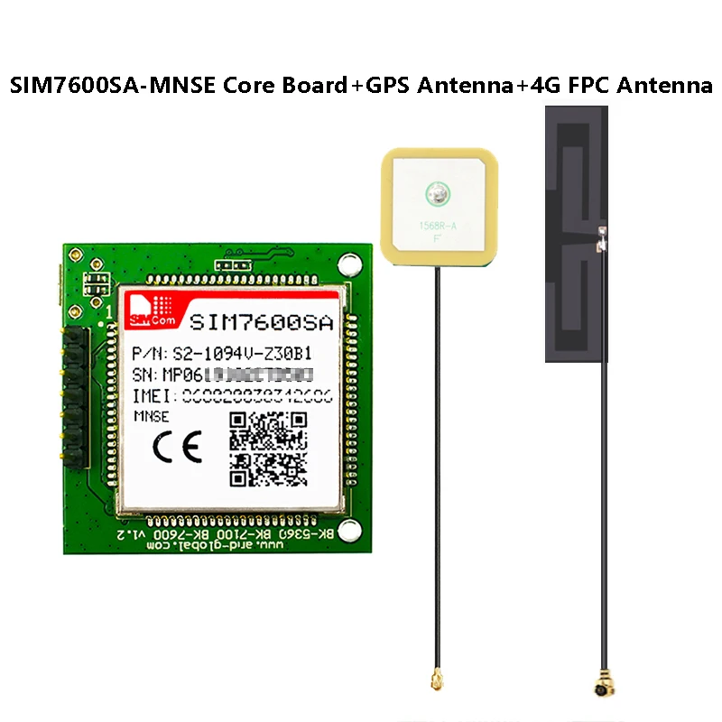 SIMCOM SIM7600SA-MNSE LTE Cat1 Module MINI Breakout Board B1/B2/B3/B4/B5/B7/B8/B28/B40 For New Zealand Australia South America