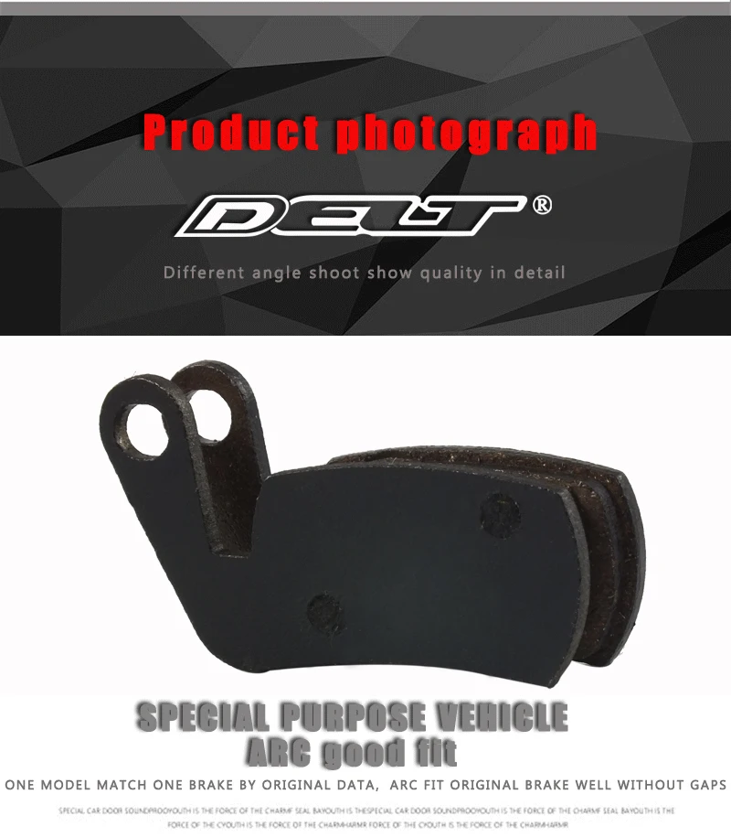 دلت دراجة مكبح قرصي الوسادة ل MAGURA مارتا SL كلاركس الهيكل العظمي EXO شبه المعدنية الدراجات الدراجة الجبلية MTB جزء