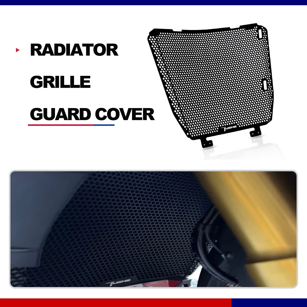 

FOR Aprilia Tuono V4 1100 Factory 2015 2016 2017 2018 2019 2020 2021 2022 2023 2024 Radiator Guard Oil Cooler Guard Cover