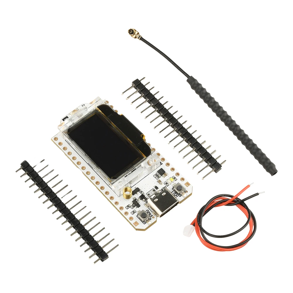 ESP32 Development Board Dual Core WiFi Bluetooth LoRa Microcontroller with OLED Display for Arduino IoT Projects