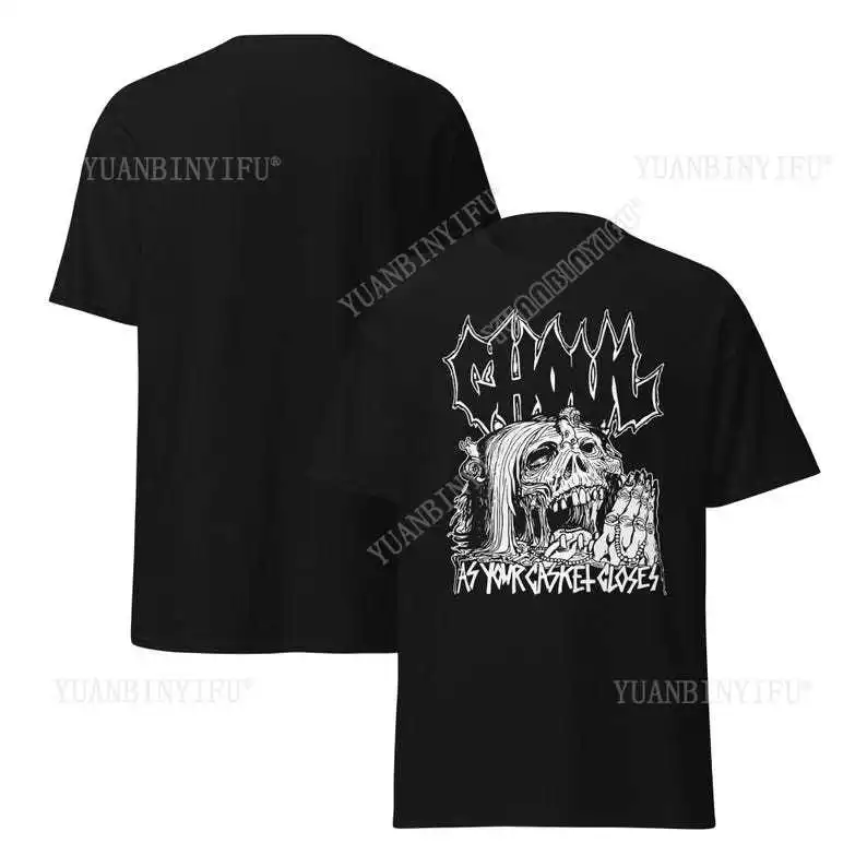 

Футболка Ghoul Band Old School Death Metal Merch, винтажная металлическая одежда