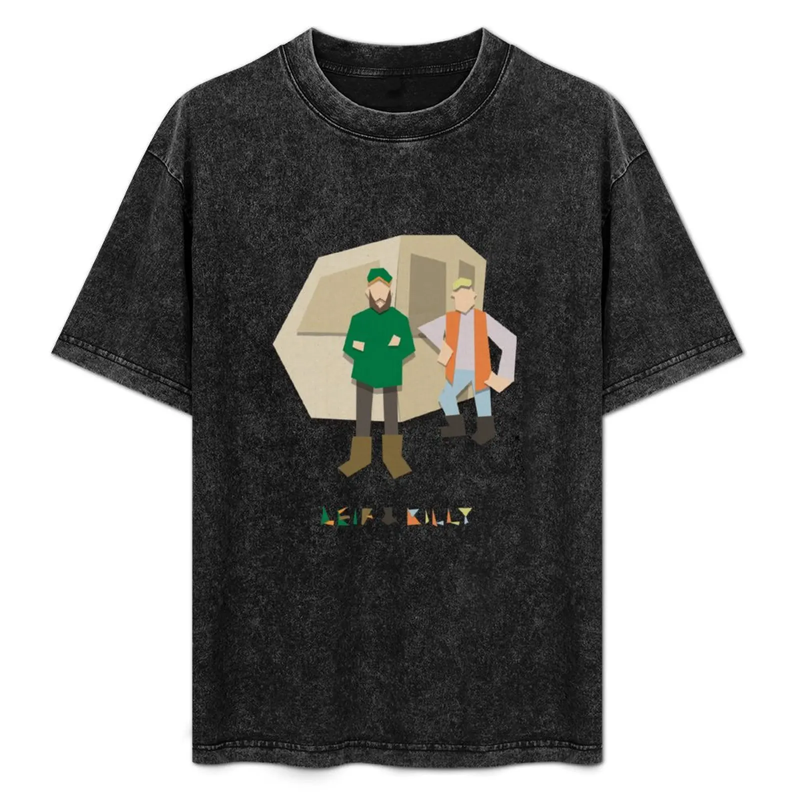 

Lief och Blily T-Shirt Soft Anti-Shrink Cotton Tee