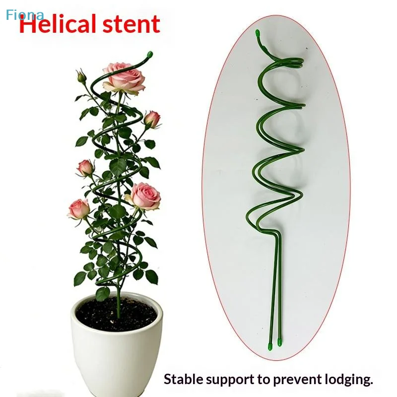 ✔1/2/5Pcs Plant Support Pile Climbing Vine Stake Bonsai Fixing Rod Garden Plants Stake Holder Flower Support Rack For Potted