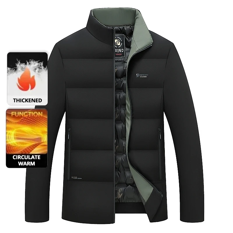 Grado superiore ​ ​ Giacca Parka corta invernale da uomo Giacca a vento Cappotti Bubble Puffer 2025 Nuovo capospalla trapuntato moda casual