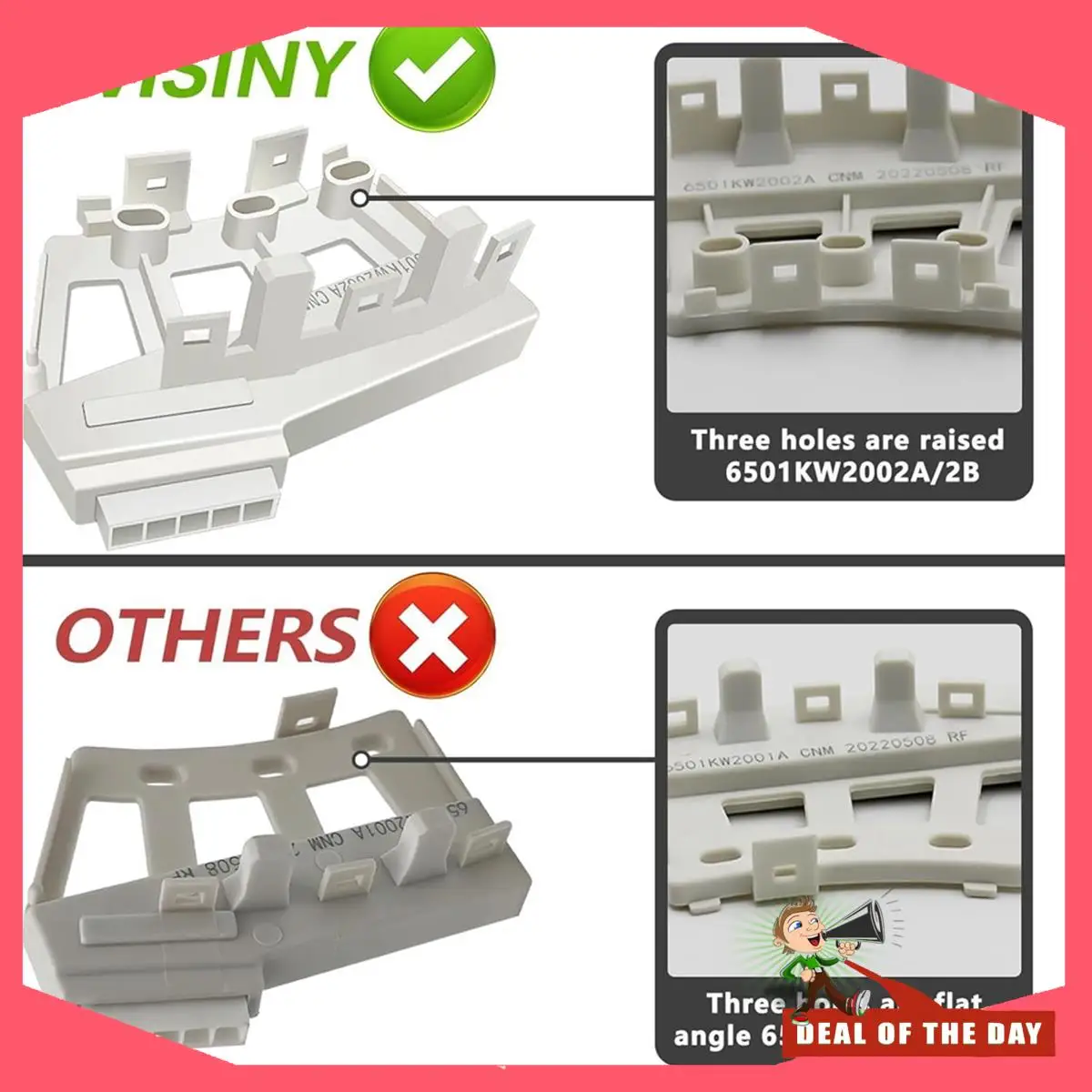 تسليم 24 ساعة PS3529186 لأجزاء الغسالة 6501KW2002A/B 6501KW2002B مستشعر القاعة آلة استشعار موضع الدوار للمحرك