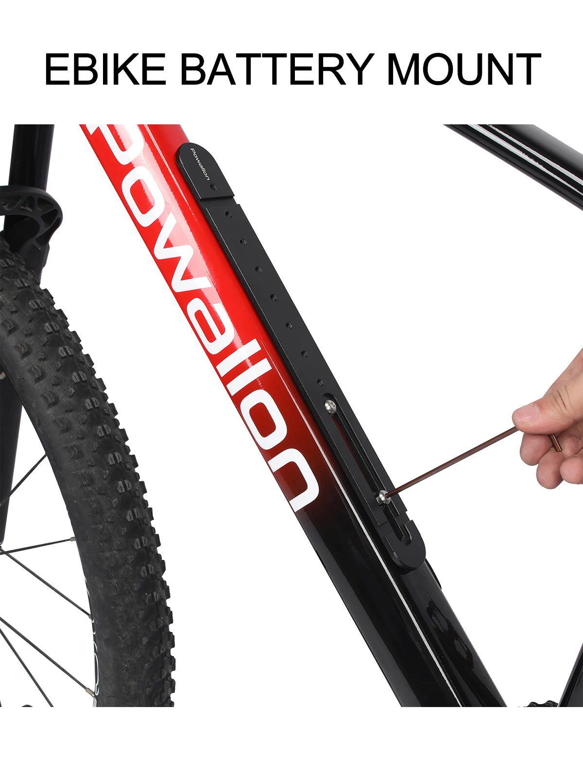 Aluminiumlegierung E-Bike Akku-Halterung für Hailong Polly Shark E-Bike Akkubox Basis Fahrrad Radfahren – Detail 4