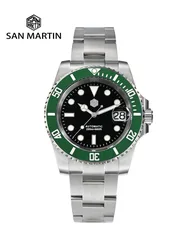 San Martin New 40mm Water Ghost Diver Watch Men Luxury Business NH35 Automatic Mechanical Watch Sapphire Waterproof 200m SN0017