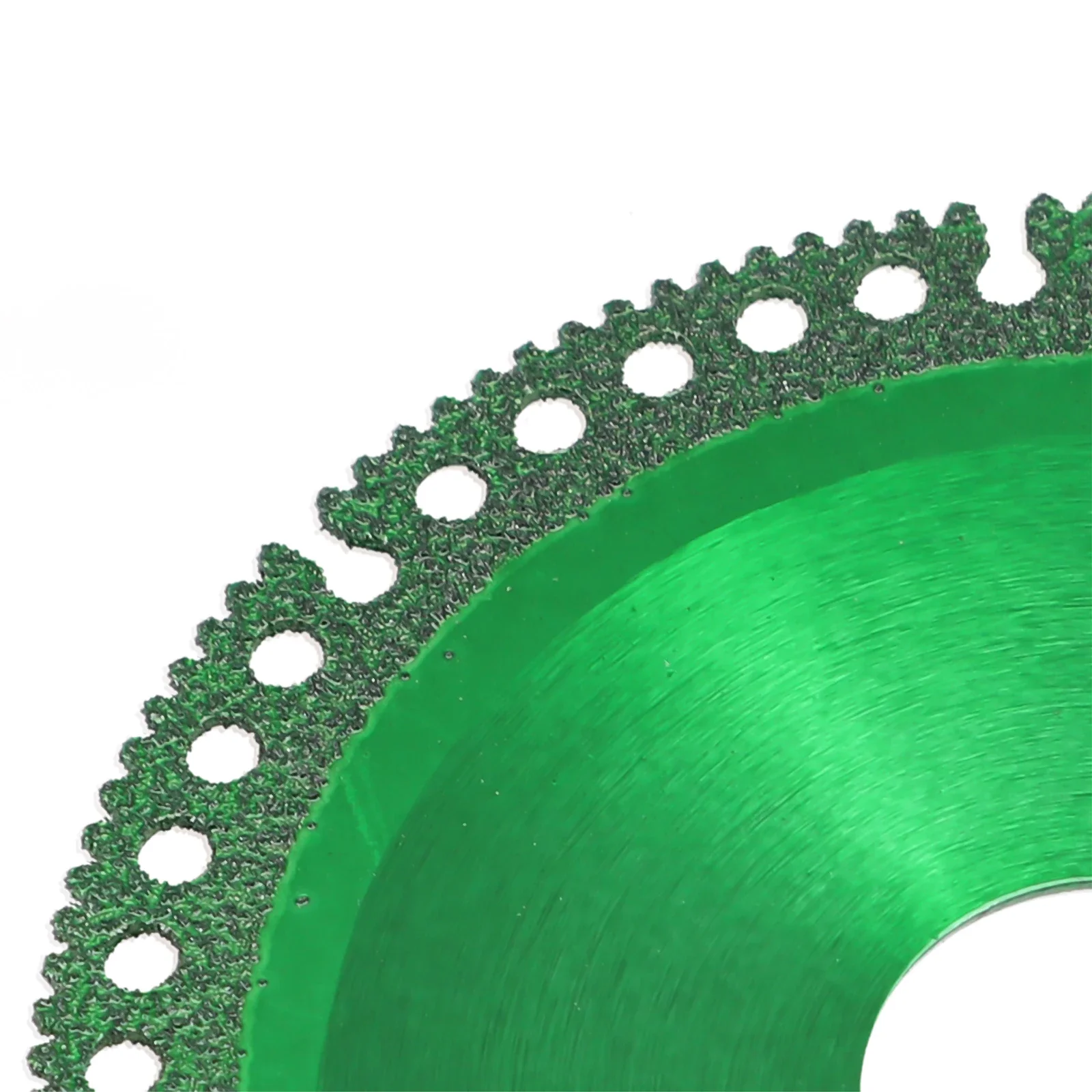 Lama per sega diamantata In lega di alluminio lama per disco da taglio 10cm/3.93 In 1x composito verde multifunzione durevole