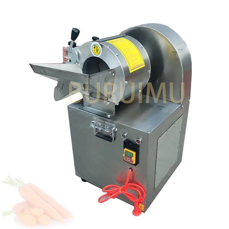 

Industrial Electric Vegetable Cutter Potato Onion Tomato Celery Asparagus Shredder