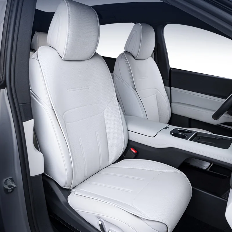 

Для Xpeng G6 2023 2024, наборы чехлов на автомобильные сиденья, кожаная защита от грязи, защита переднего и заднего сиденья, полные наборы аксессуаров для внутренних сидений