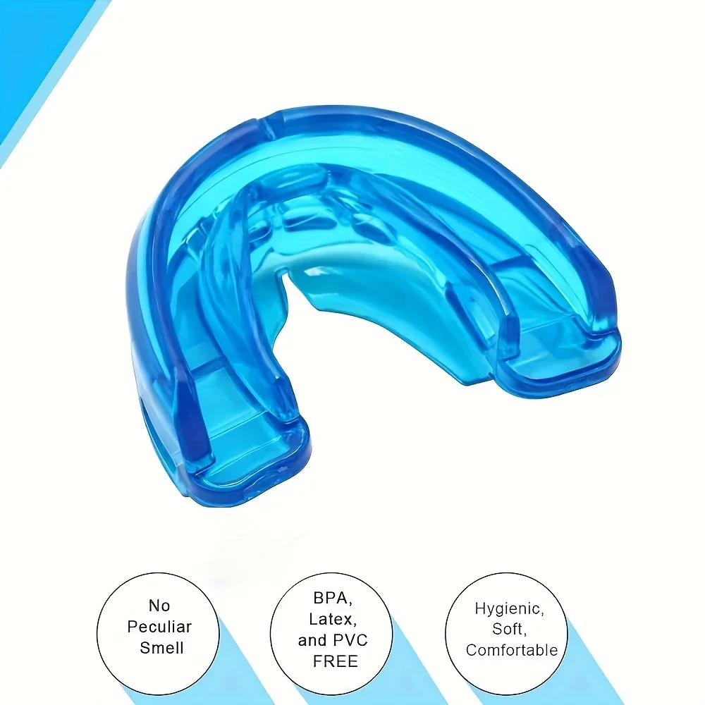 Orthodontic Mouth Guard for Braces for Sports, Hockey, Lacrosse,Upper Teeth Protection, Adult & Youth Mouth Guard Sizes view 4