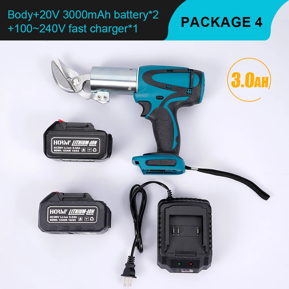 Cordless Ferro Elétrico Scissor Metal Ferramenta de Corte Shear Folha Cortador Aço Carbono Cortador para Makita Bateria 20v