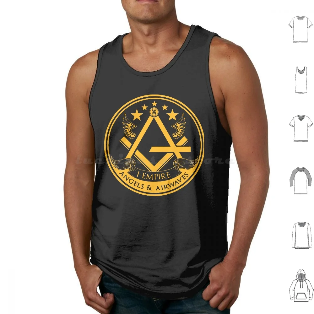 Angels And Airwaves Tank Tops Print Cotton Angels And Airwaves Angels Airwaves Band Tom Delonge David Kennedy Ilan Rubin