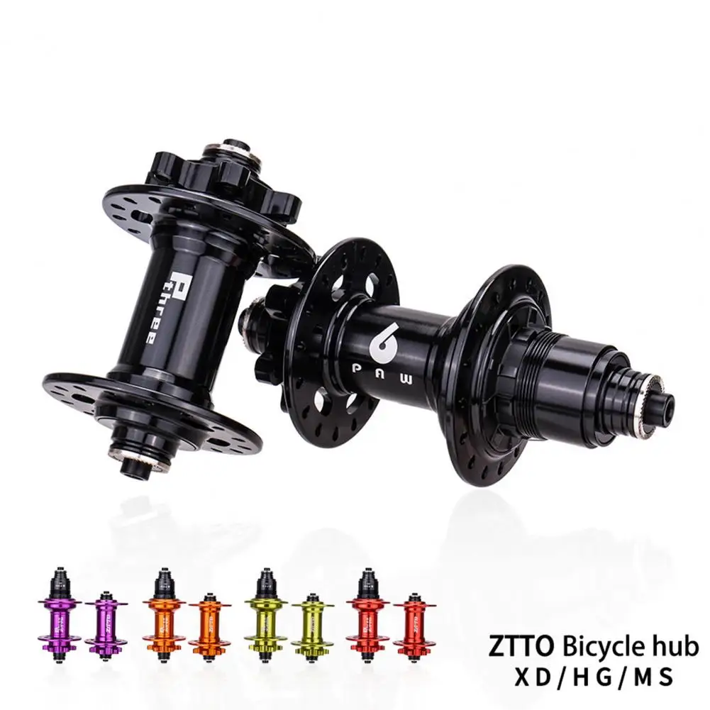 ZTTO P3 32 Holes 8-11 Speed Disc Brake Hub 6 Pawl Durable Aluminum Alloy Front Rear Hub MTB Disc Brake Hub Bicycle Accessories