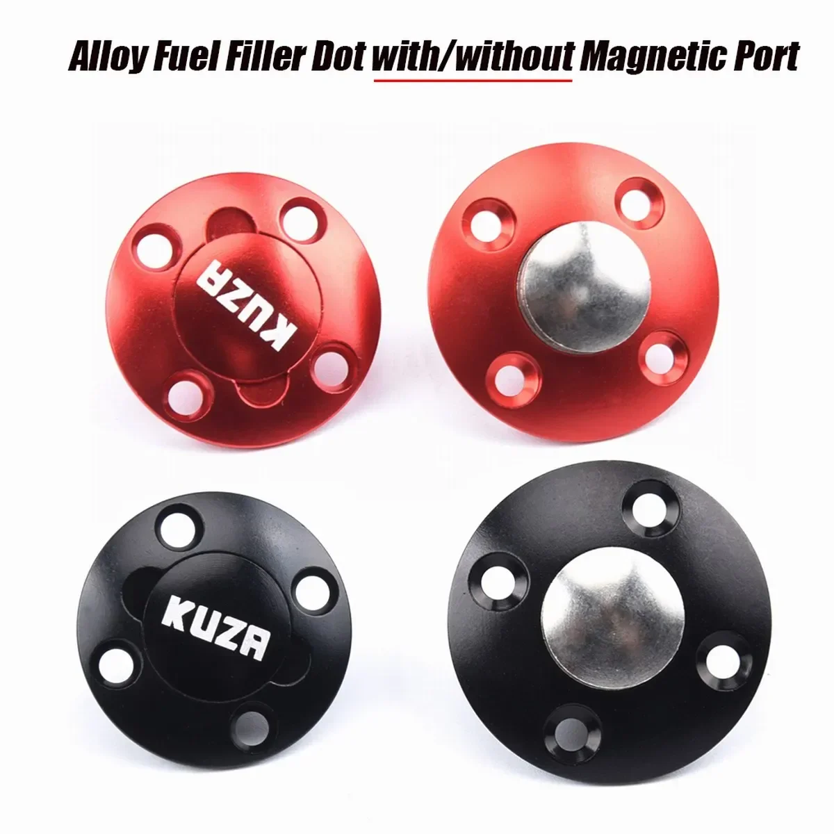 CNC Alloy Fuel Filler Dot with or without Magnetic Plug Port for RC Boat Aircraft Smoking System Fuel Gas Airplane Fuel Filler