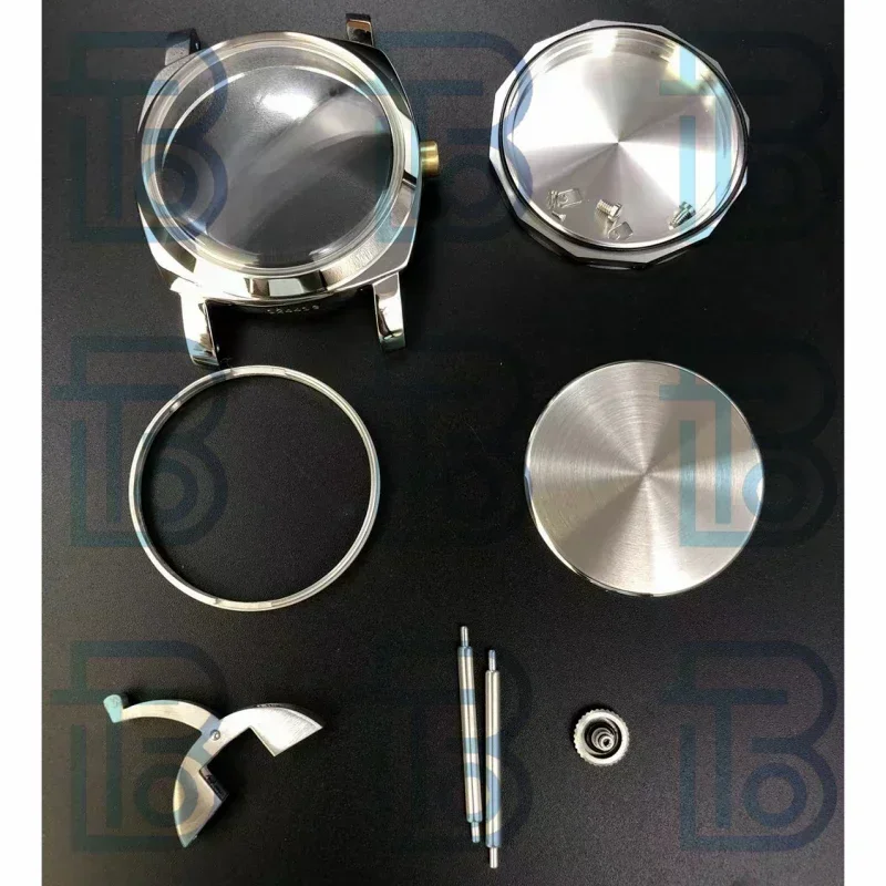 47 مللي متر PAM خمر ريترو الفولاذ المقاوم للصدأ ساعة الحال بالنسبة بانيراي 6152/1 ETA6497 ETA6498 ST3600 الحركة الميكانيكية وزارة الدفاع الملحقات