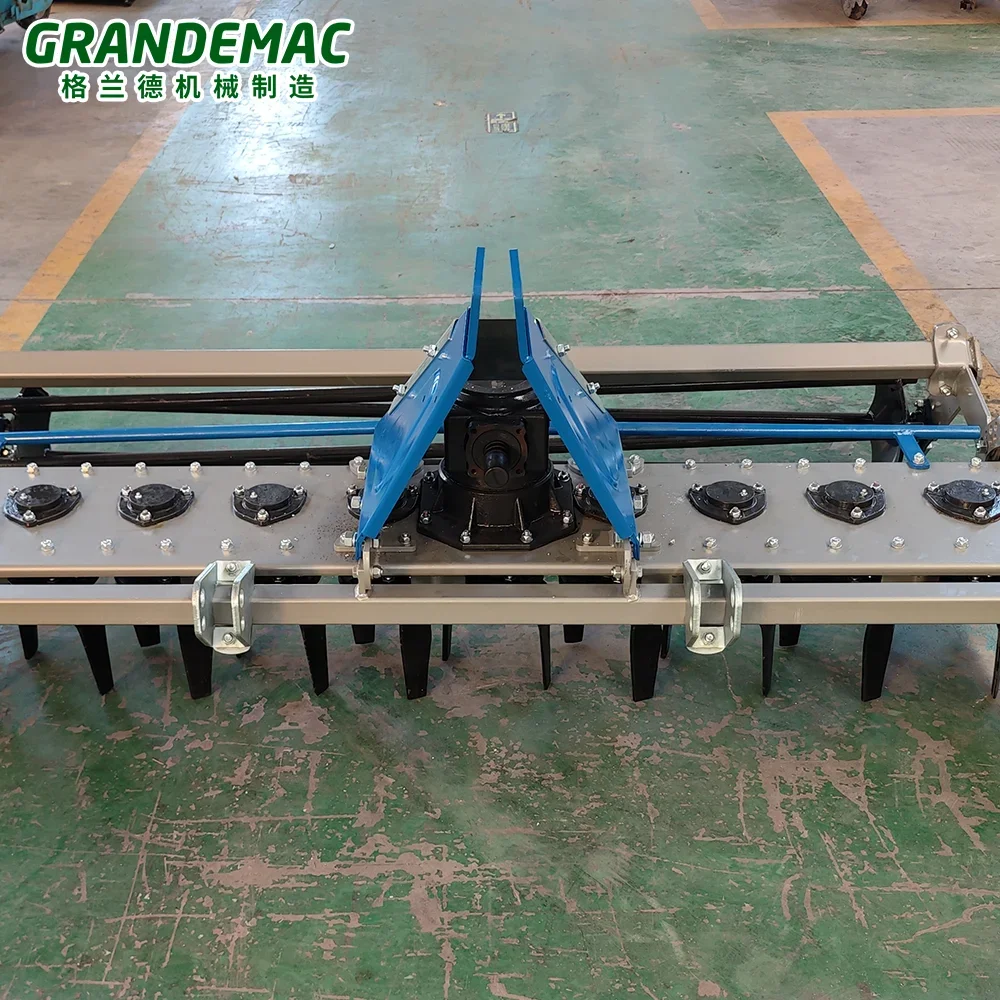 3 point linkage stone burier collector machine