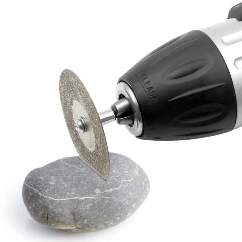 40/50/60mm Diamond Grinding Wheel Metal Cutting Disc Slice Dremel Accessories For Rotary Tool With 1 Arbor Shaft