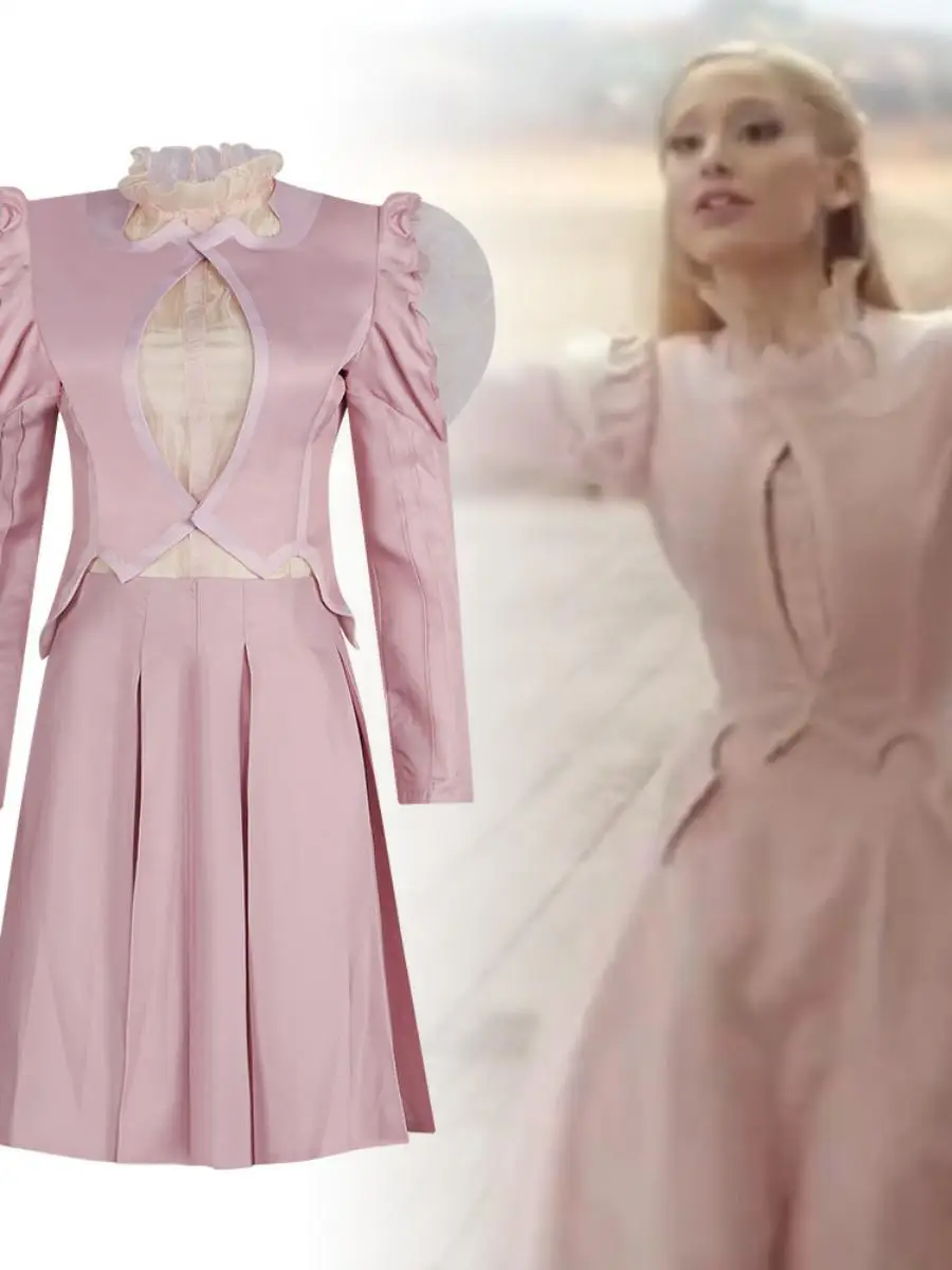 

Волшебный костюм ведьмы-ведьмы, костюм Глинды из фильма на Хэллоуин, женский наряд ведьмы, традиционный китайский сценический костюм