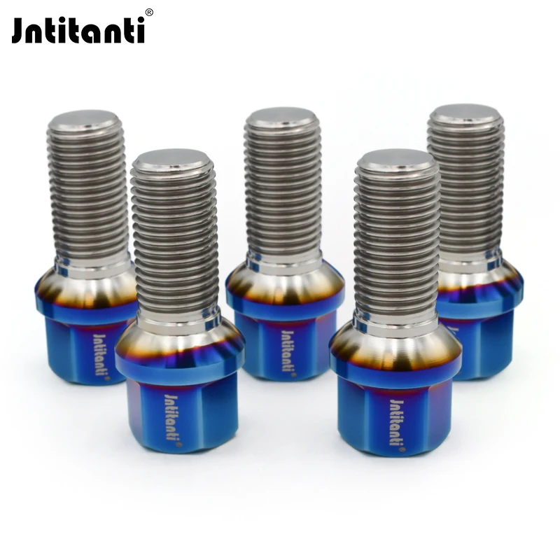 

Jntitanti 17 мм шестигранная вогнутая головка сферическое сиденье Gr.5 титановый колесный болт M14x1,5 для Mercedes Benz Maybach Mclaren автомобильное колесо
