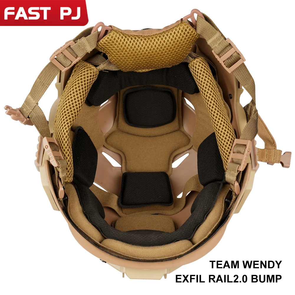 خوذة ويندي 2.0 التكتيكية Exf ركوب التهوية تنفس مكافحة الشغب منطقة مظلمة اختراق غير عسكرية والشرطة UseFASTPJ #6