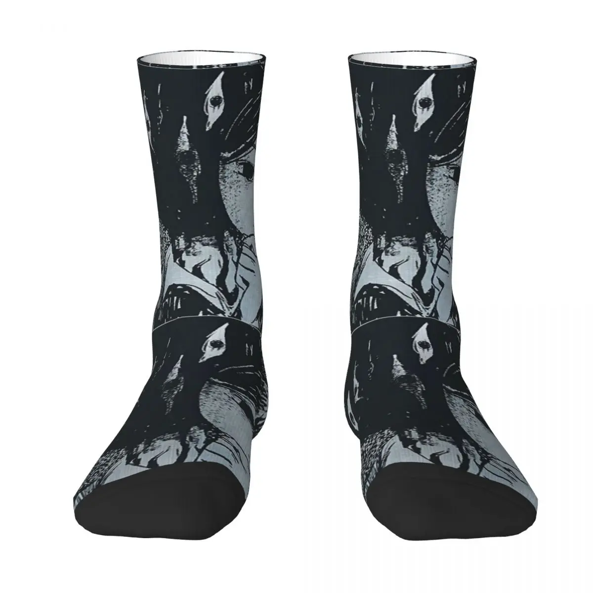 Medias Omori para hombre, calcetines de jugador de terror, calcetines informales medianos suaves, calcetines gráficos antideslizantes para escalada en invierno, regalo