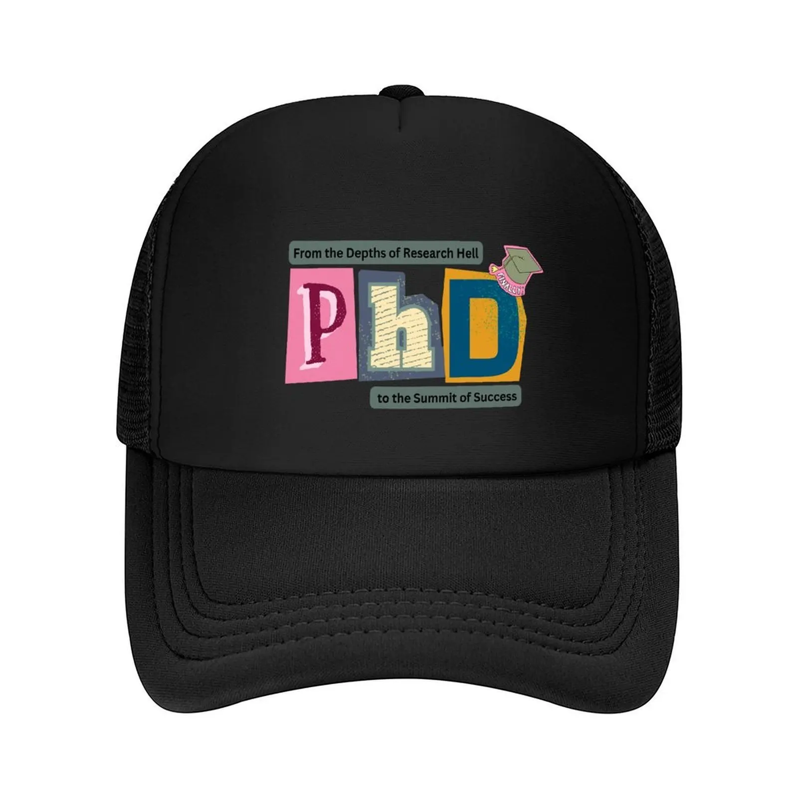 

Phd survivor colorful humorous design Baseball Cap Anime Anime Hat Gentleman Hat Golf Hat Caps Male Women's
