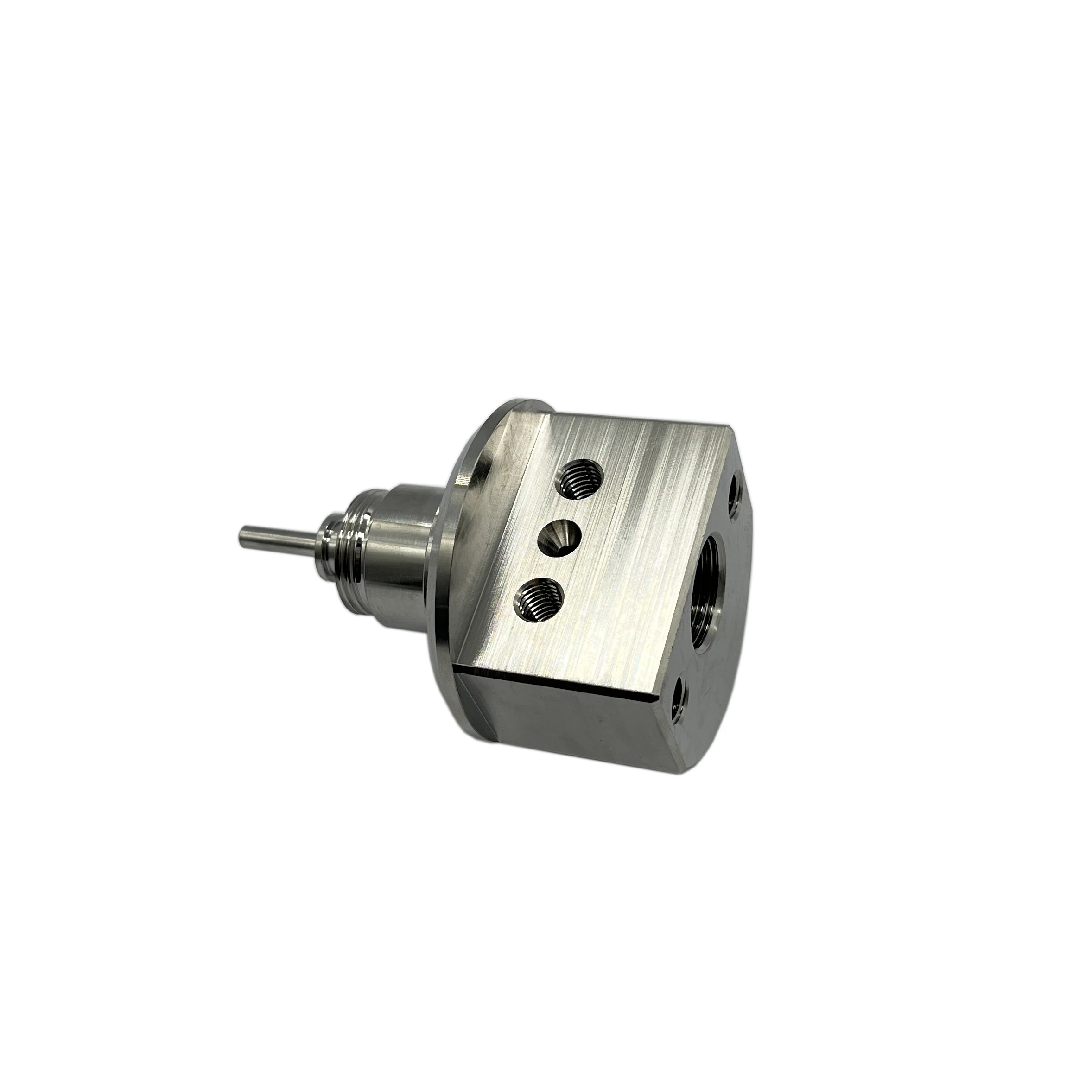 Suku Cadang Berkualitas Tinggi 304507 Half Male Swivel Body untuk Mesin Pemotong Waterjet, Cocok untuk Mesin Jet Cutters