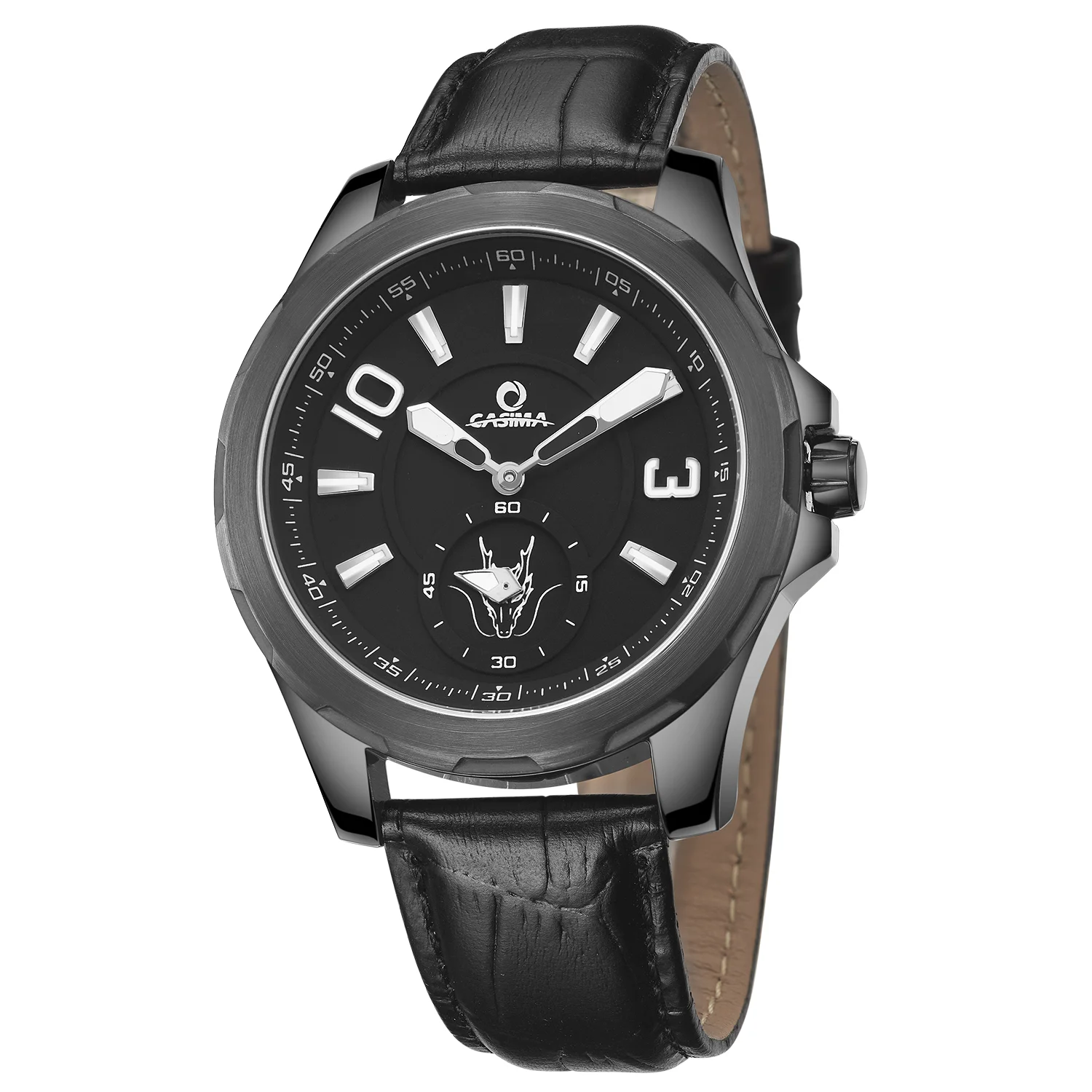 CASIMA Coppia Orologi Orologio da polso Wports da uomo, Movimento al quarzo, Luminoso, Impermeabile, Tendenza semplice, Modello ST-8312-1024