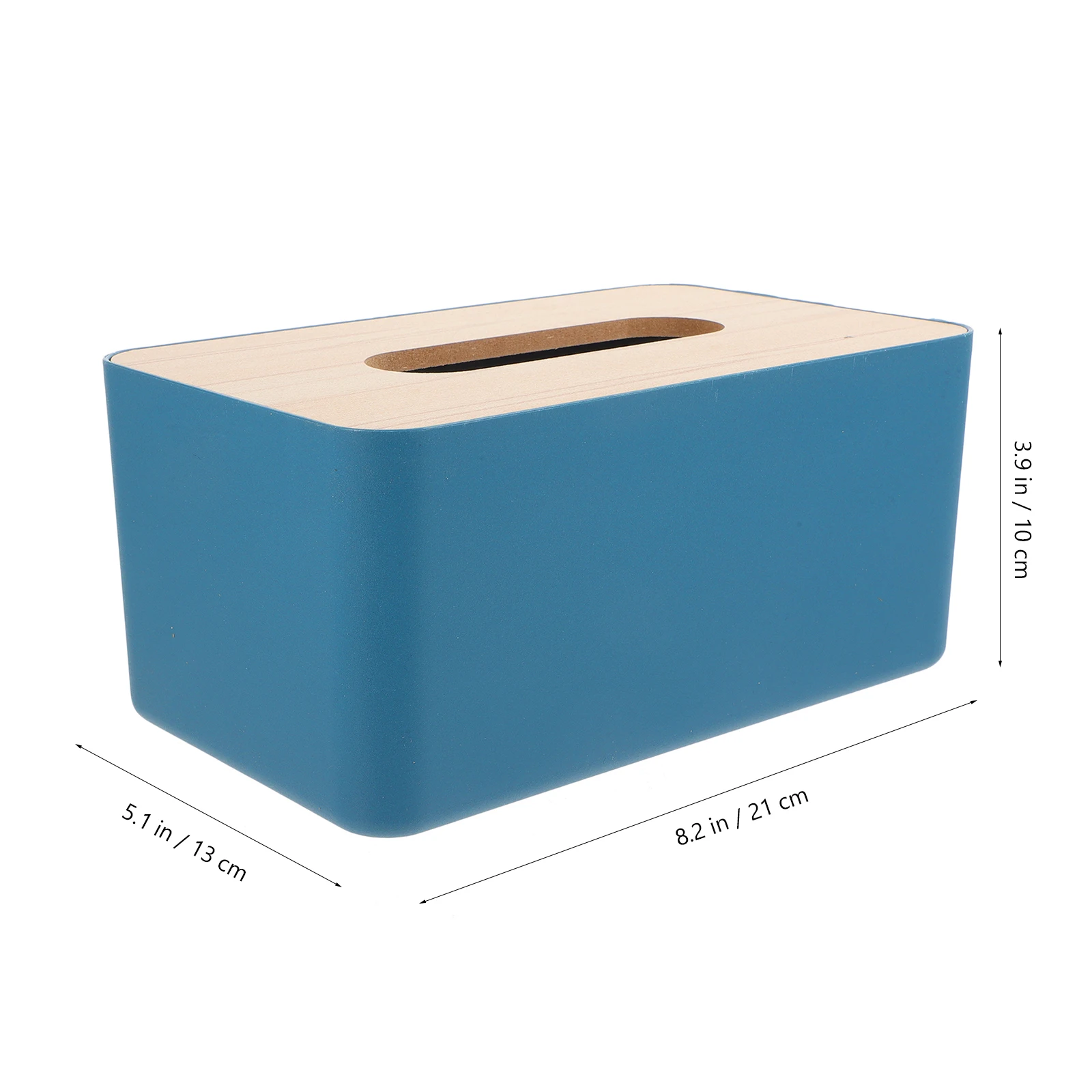

1pcs Wooden Lid Paper Box Holder For Napkin Storage Household Tissue Box Lidded Facial Tissue -Friendly