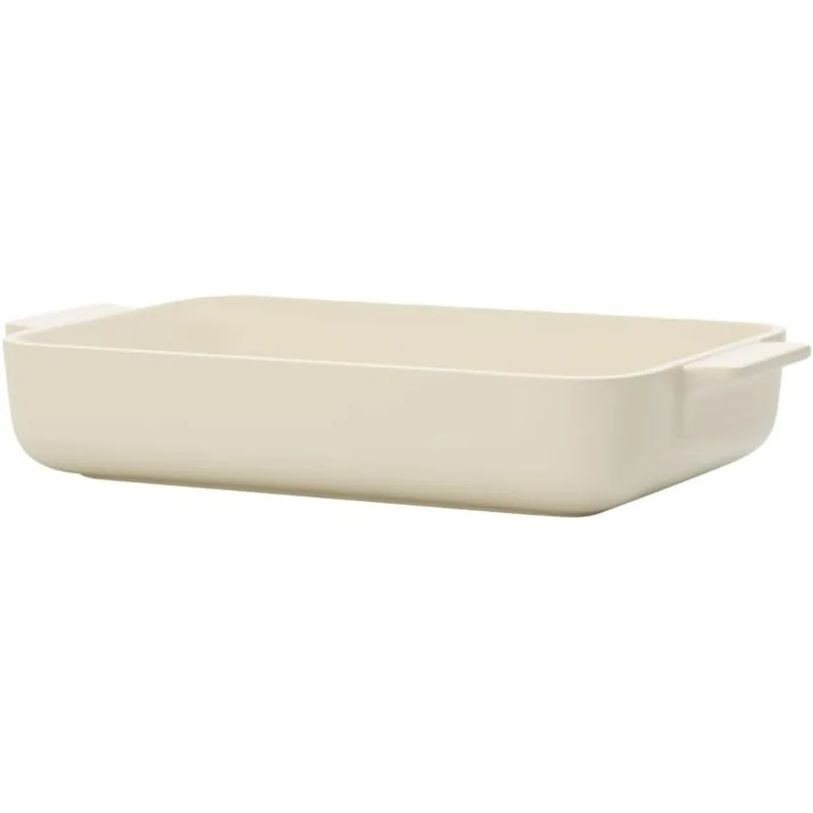 

Clever Cooking Rectangular Baking Dish Premium Porcelain Made in Germany White 11.75 x 7.75 in