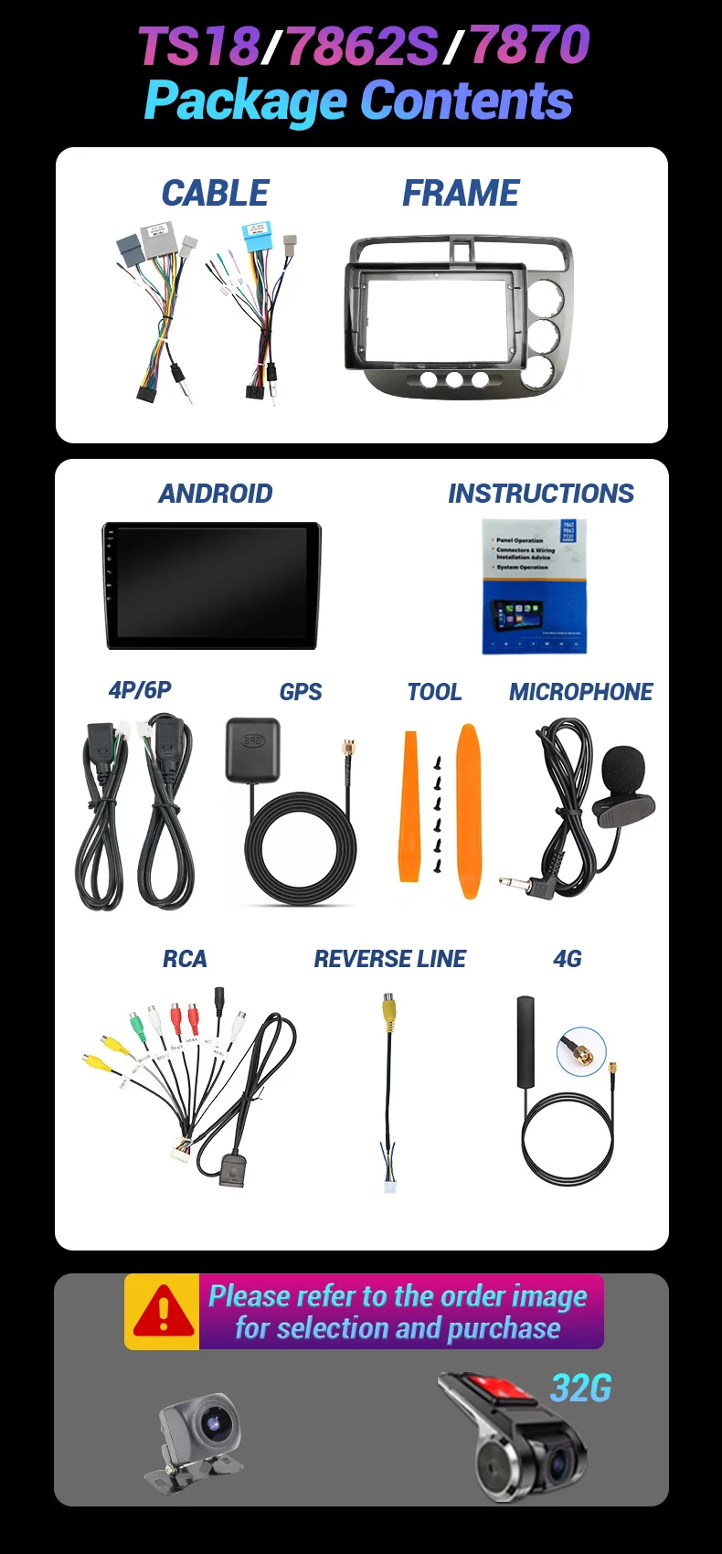 car 2 Din GPS android stereo fascia dashboard audio multimedia player screen MP5 DVD video cable For 2000-2006 HONDA CIVIC 9INCH