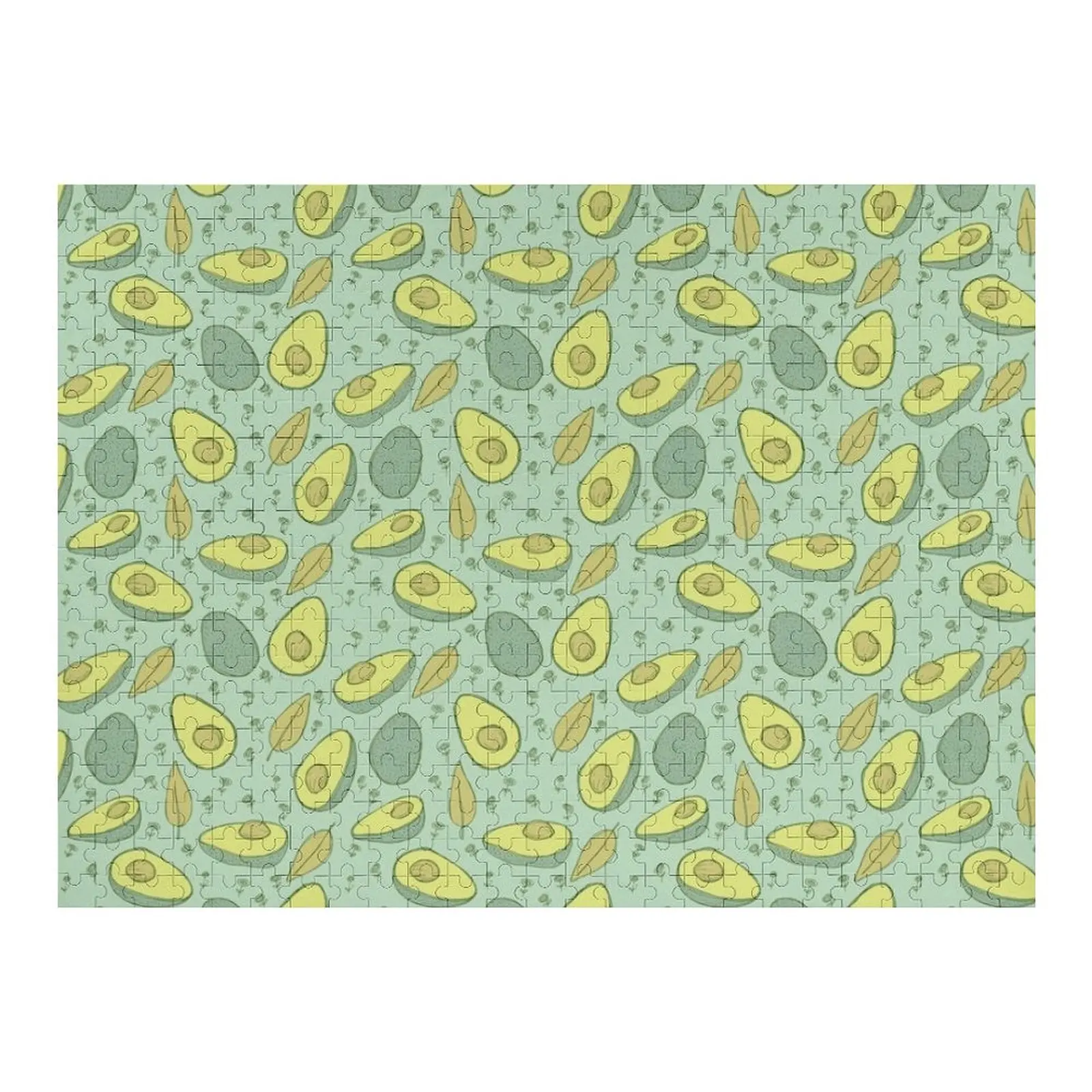 

Пазл с авокадо, диорама, аксессуары, индивидуальные детские подарочные игрушки для детей с фотопазлом