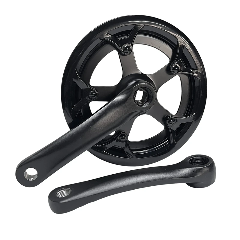 42T Foling Bike Crankset Road Bike 152MM Crank Set Hollow Tooth Plate Bike Sprocket Bike Accessories Bike Parts-A63M