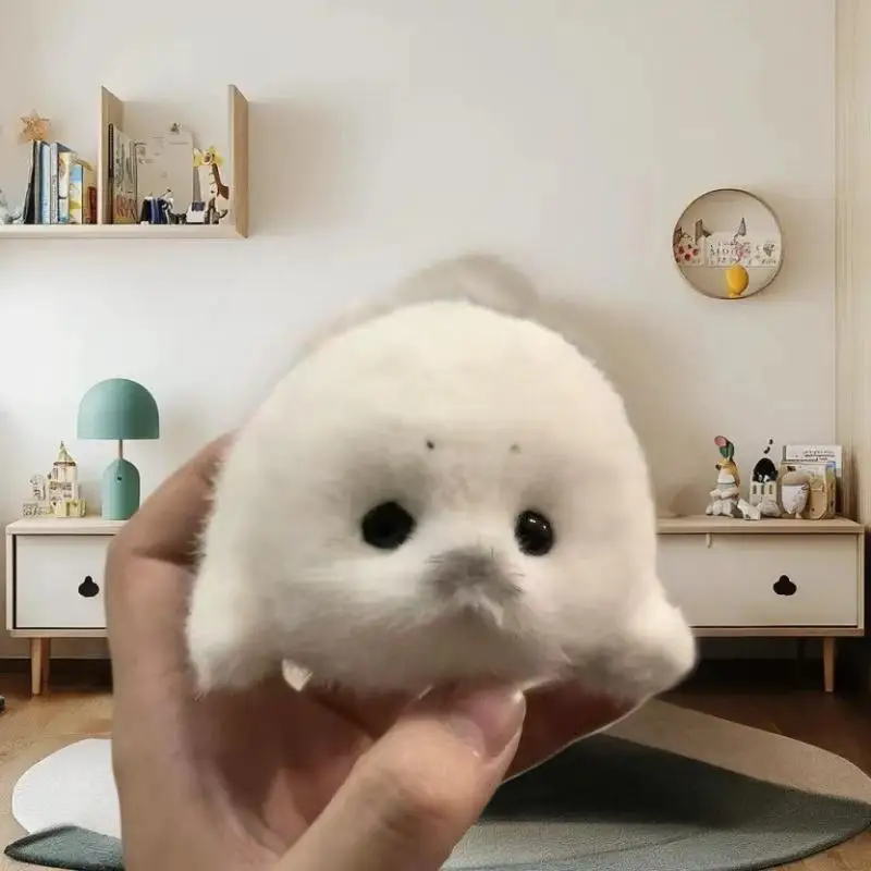 

Souvenir Seal Pendant Gift Doll Bag Pendant Cute Baby Seal Doll Plush Toy Pendant Simulation Ocean Toy