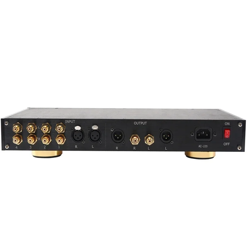 

MBL6010 HIFI Preamplifier Audio Amplifier Treble Midrange Bass Full Balanced Remote Control Pre-amplifier 6 Times Magnification