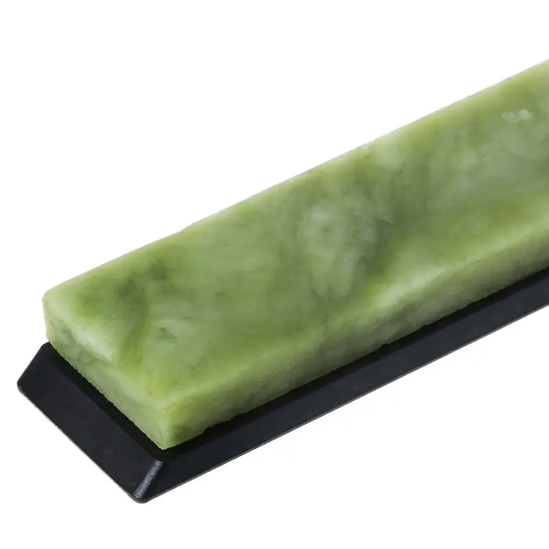 10000 Grit Natural Green Sharpening Stone Whetstone Fine Grinder Polishing Shaved Bar Kitchen Knife Sharpener Tool