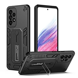 Shockproof Armor Case For Samsung Galaxy A53 A52 A51 A73 A33 A32 A34 Car Holder Phone Cover For Galaxy A13 A51 A23 A52S A04 A54