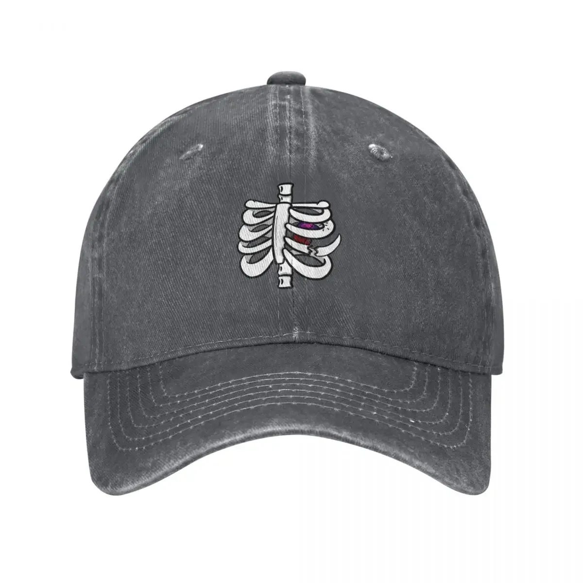 Official Broken Rib logo heart variant Baseball Cap Sun Hat For Children Ball Cap Women's Men's