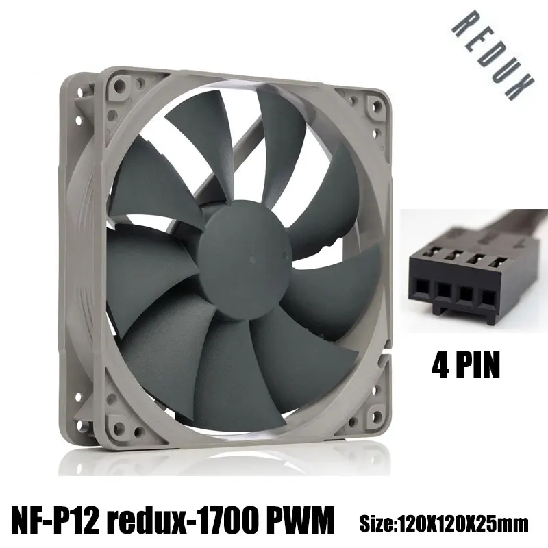 Noctua NA-FK1 Redux مجموعة ترقية المروحة الثانية لمروحة NH-U12S Redux NF-P12 Redux-1700 PWM #4
