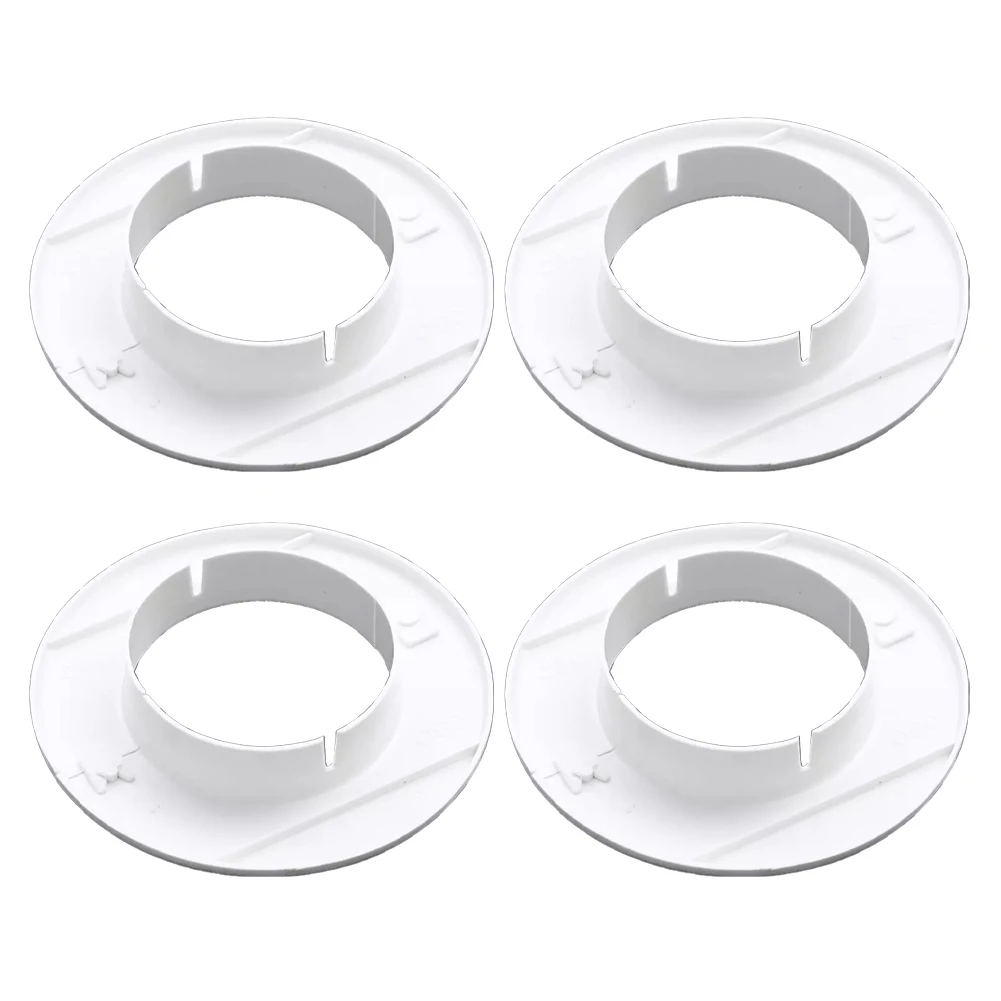 4pcs Air Conditioning Hole Covers 65mm 75mm PP For Air Conditioning Pipes Heating Air Conditioning Decorative Accessories