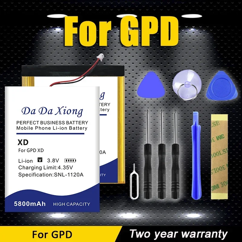 

Для GPDMicroPC GPDPocket1 GPDPocket2 GPDXD GPDWin1 GPDWin2 GPDWin3 Батарея для GPD Pocket Win 1 2 3 P2 XD Max MicroPC Plus