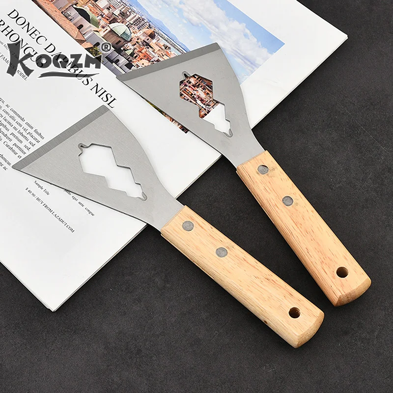 Dust Scraper Putty Knife Wall Covering Tool Decoration Multifunctional Shovel Putty Knife With Wooden Handle