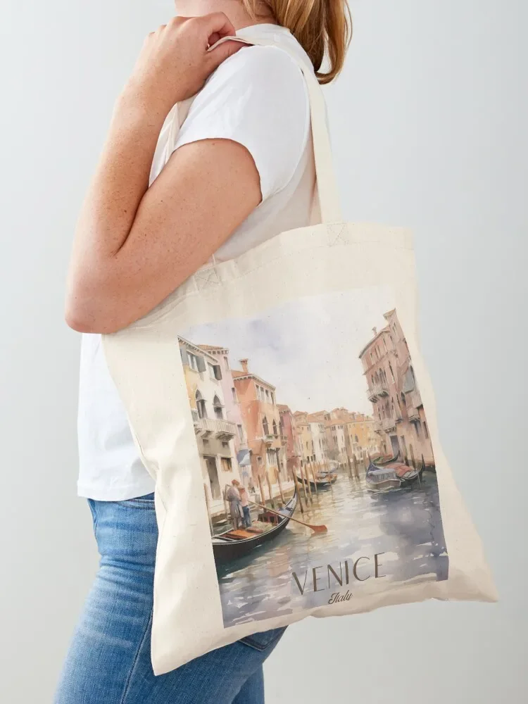 venice italy travel wall art print Tote Bag Canvas bag for women tote bag custom Cloth