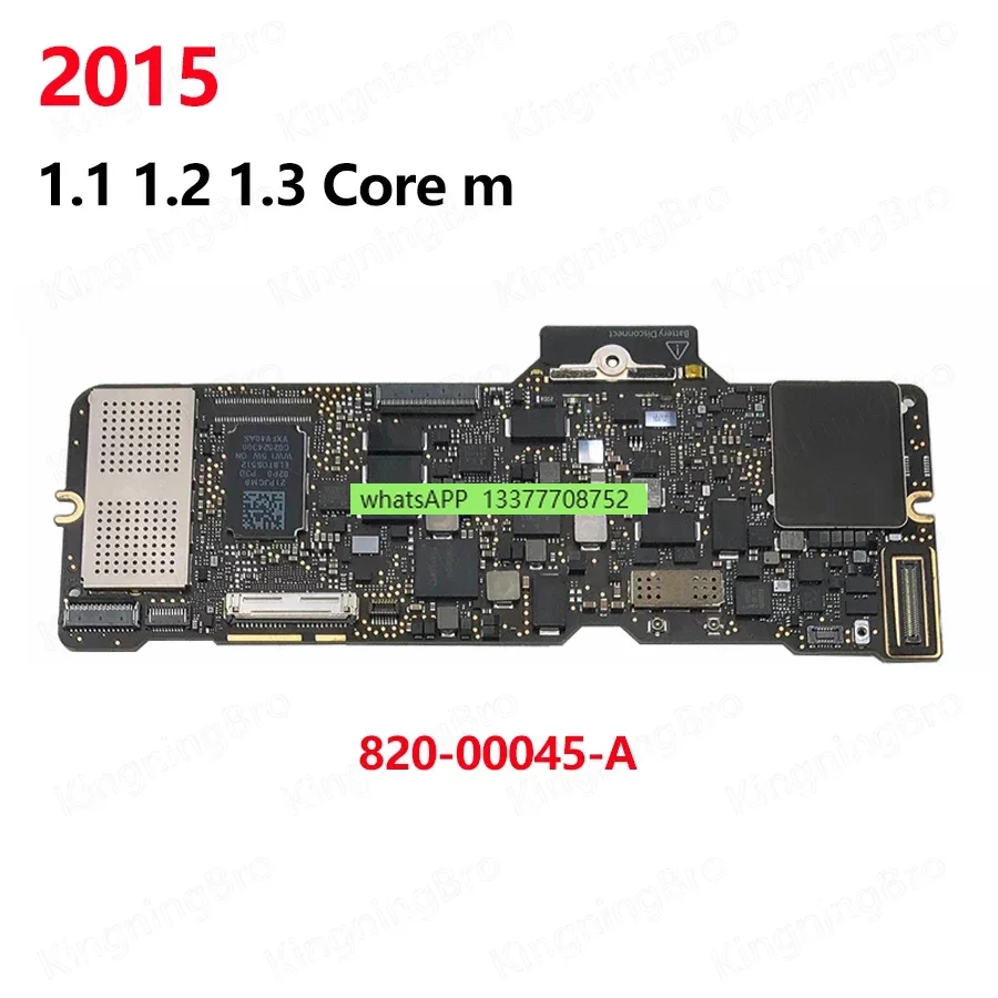 Original A1534 Motherboard M3 M5 i5 i7 256GB 512GB For Macbook 12